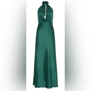 GUC Something Navy- Halter Cutout Gown. Size M